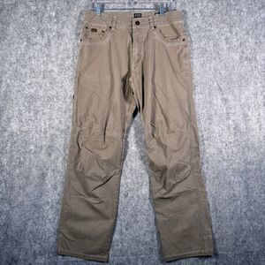 Kuhl Revolvr Pants Mens 32x32 Measures 32x31 Brown Outdoor Hike Trail